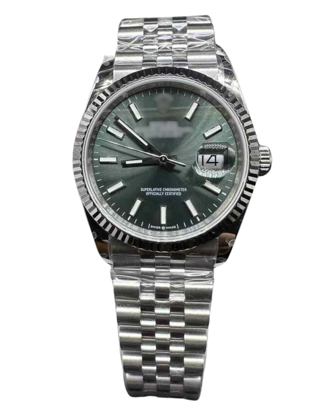 Datejust 126234 BP Factory – 36mm Steel Case, Mint Green Dial, 2813 Automatic, Jubilee Bracelet